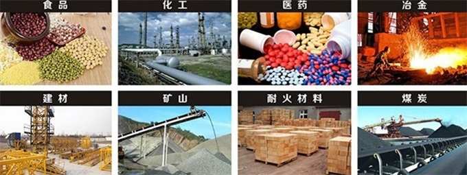 520型不銹鋼直線篩適用行業